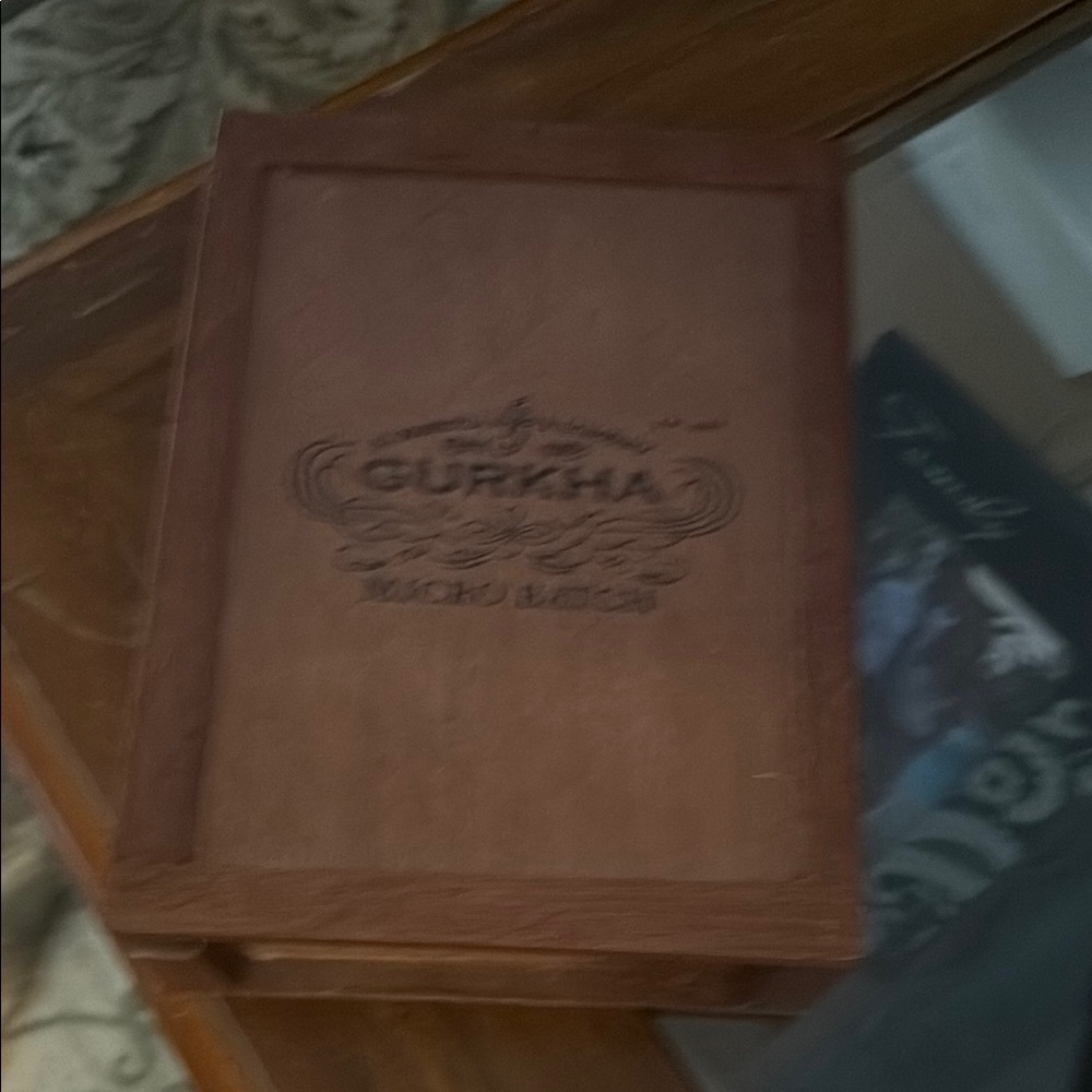 Wooden Decorative Box - Brown